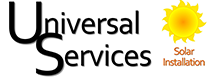 Universal Services Solar Logo